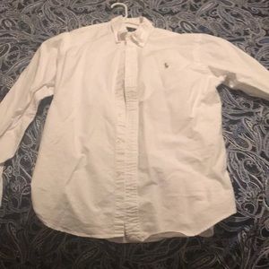 Polo white oxford